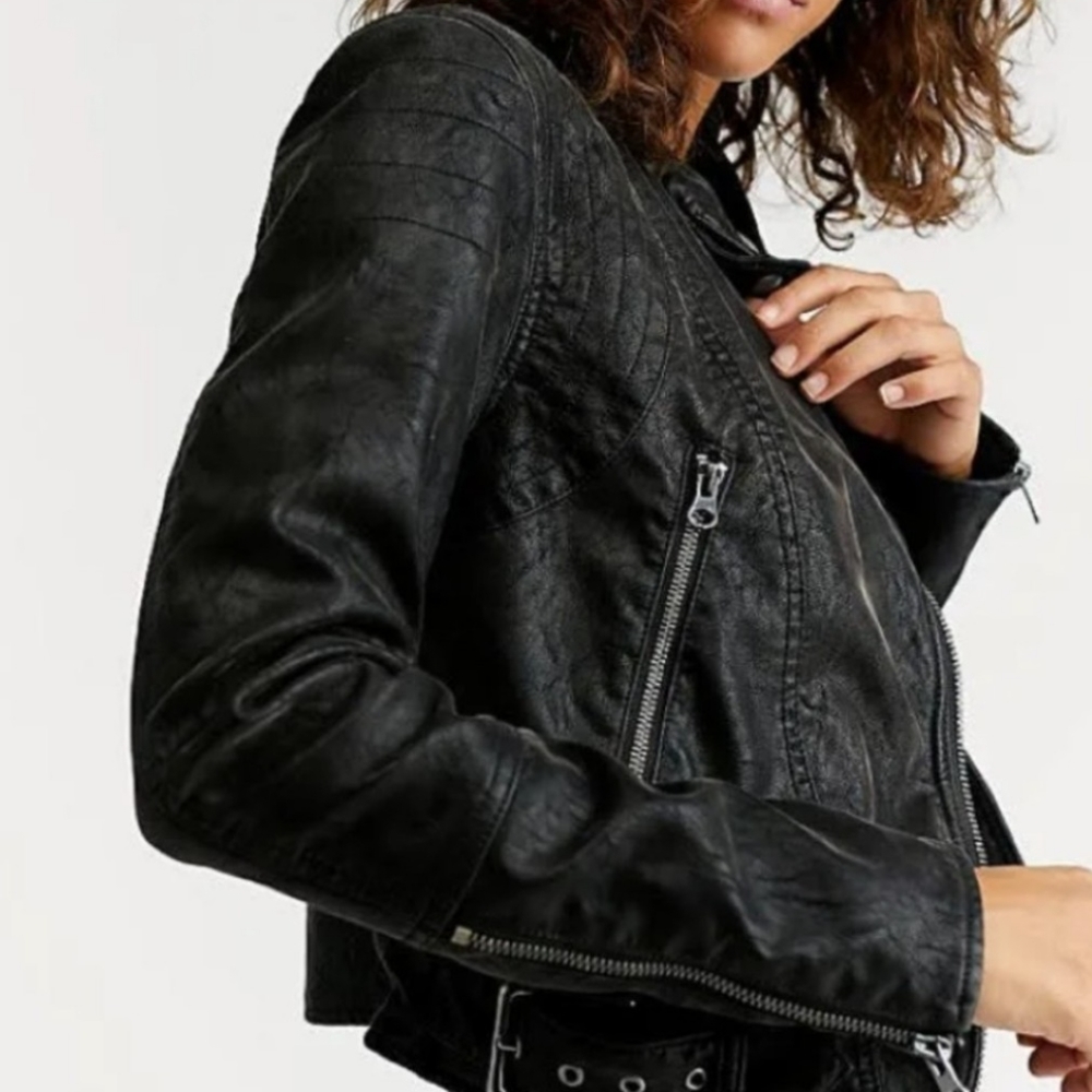 Free People Vegan Fenix Jacket New Small S